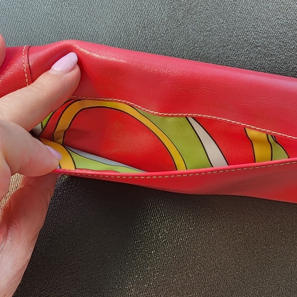 Nordstrom Brand Genuine Leather Barbie Pink Long Wallet EUC - Picture 6 of 10